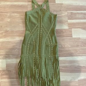 Olive Bandage Dress